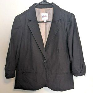 🦖 4 for $20 Black Quarter Length Blazer